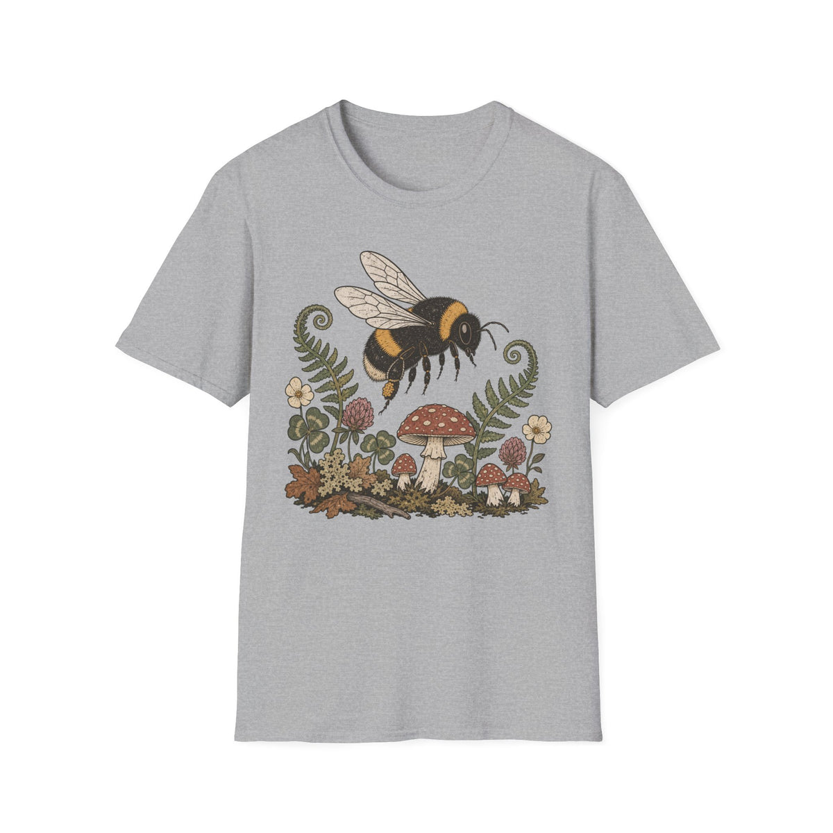 Bee and Mushroom Tee