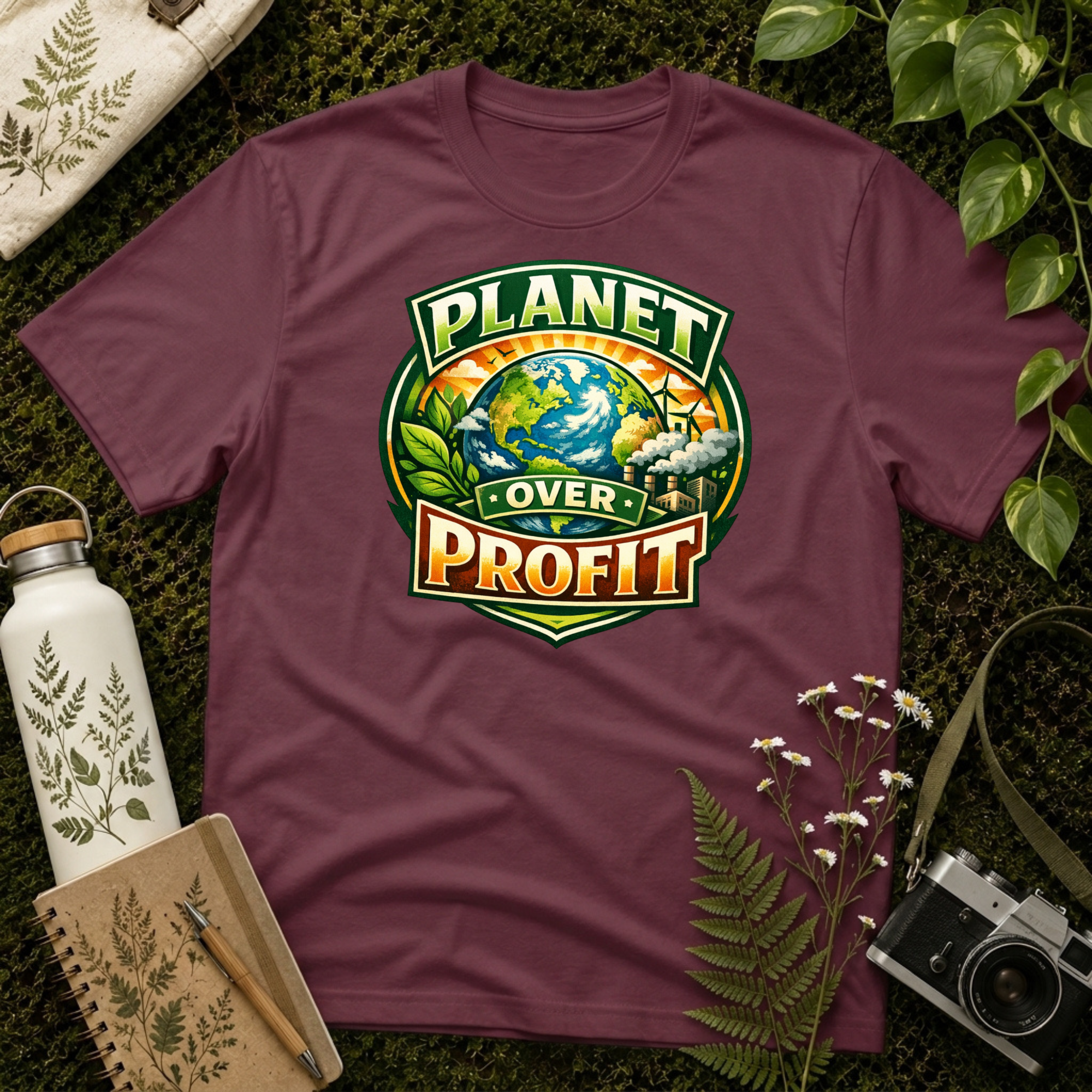 Planet Over Profit Tee