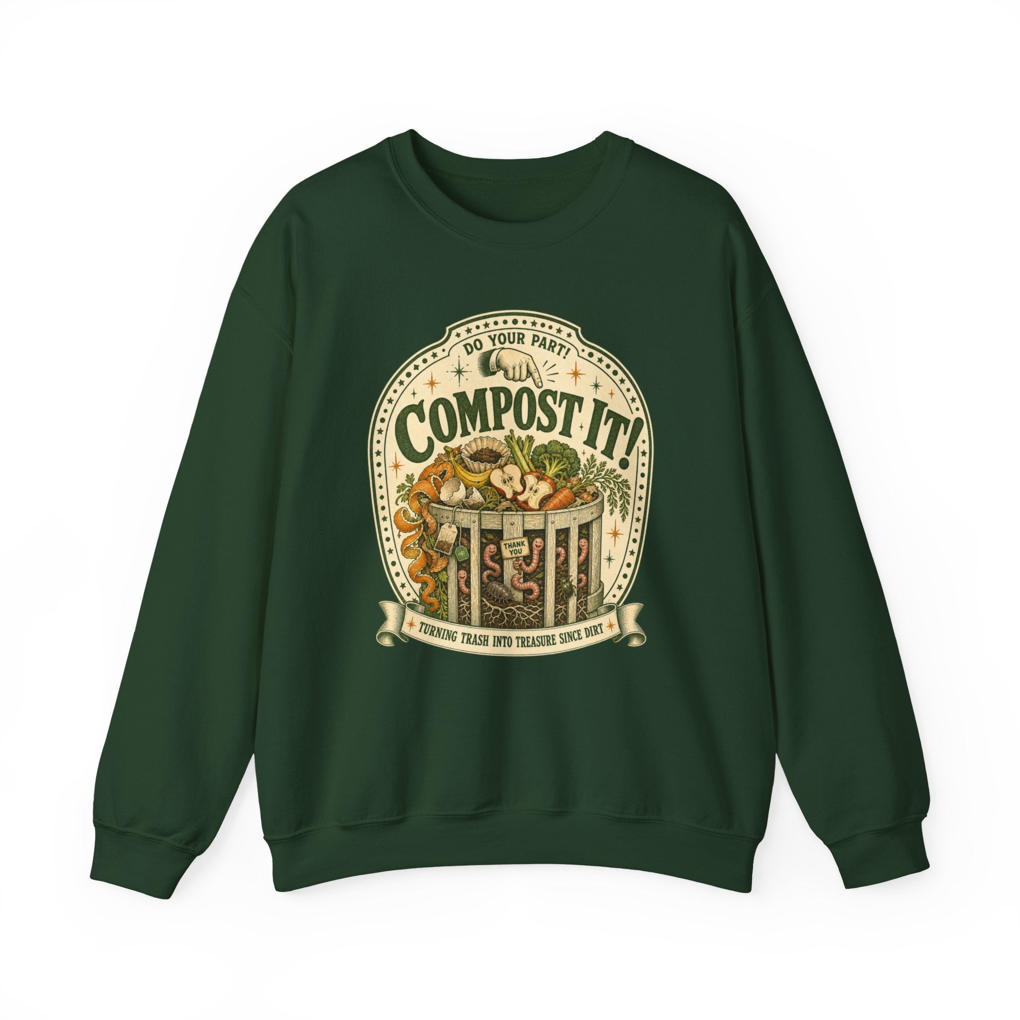 Compost It Crewneck Sweatshirt