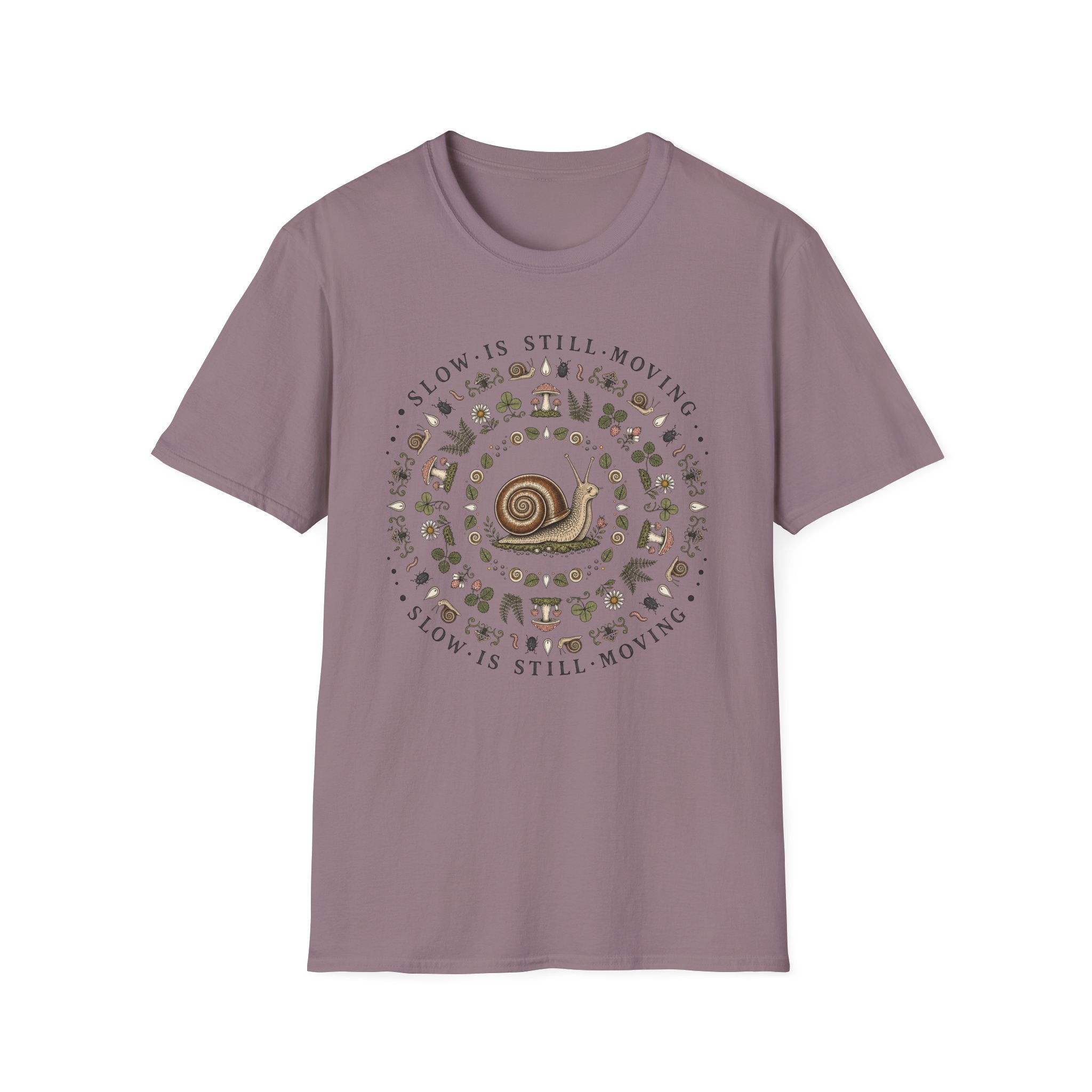 Slow Snail Mandala Tee