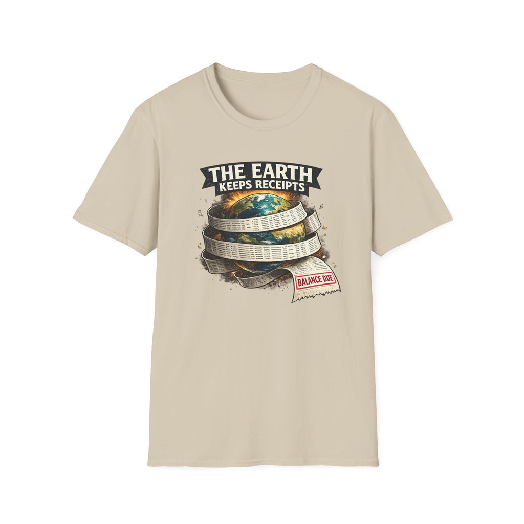 Earth Keeps Receipts Tee