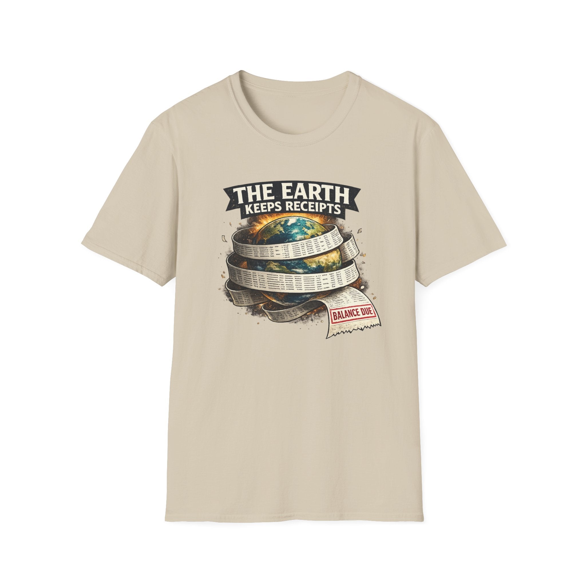 Earth Keeps Receipts Tee
