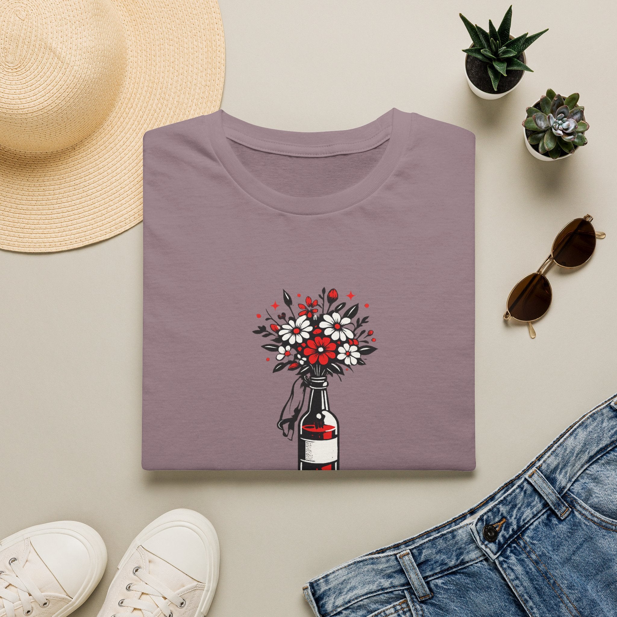 Burn the System Bottle Tee