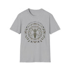 Grace Has Claws Praying Mantis Mandala Tee
