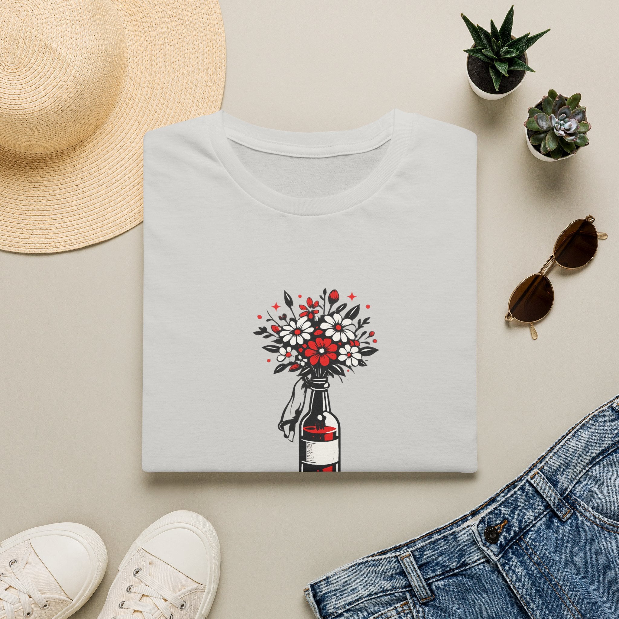 Burn the System Bottle Tee