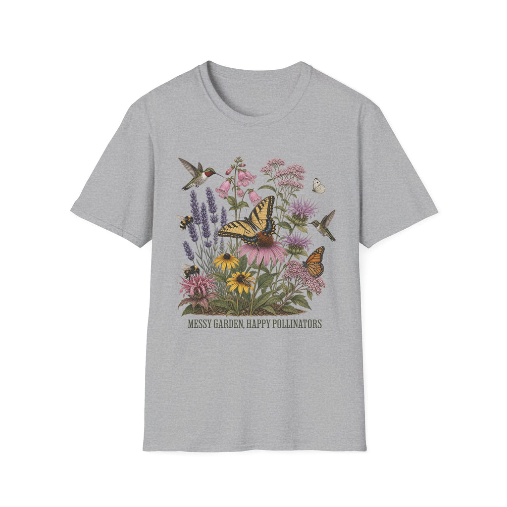 Messy Garden, Happy Pollinators Tee
