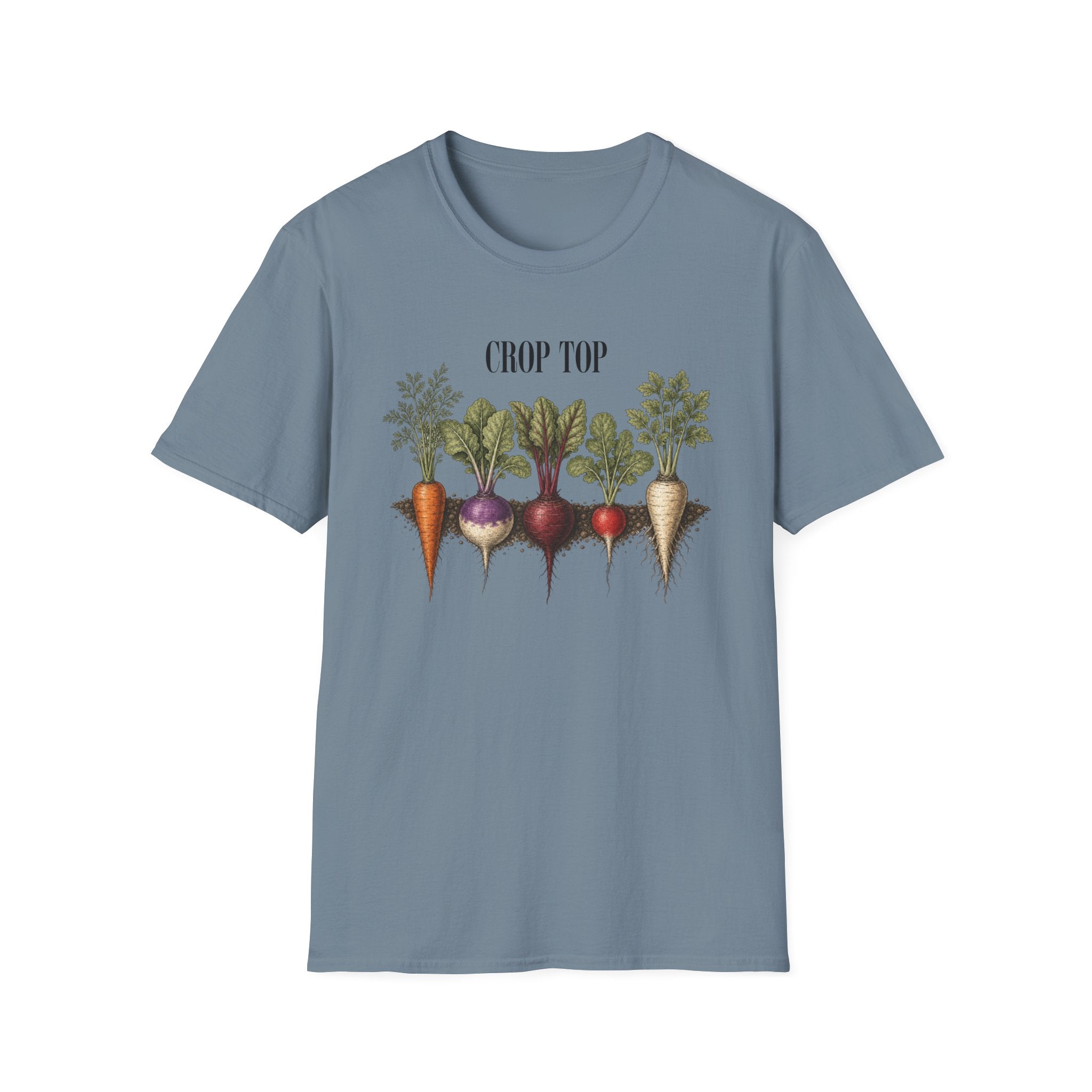 'Crop Top' Vegetable Tee