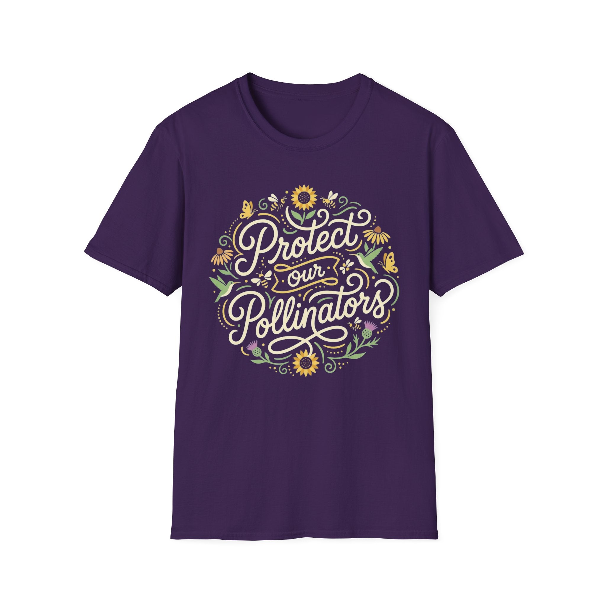 Protect Our Pollinators Dark Tee