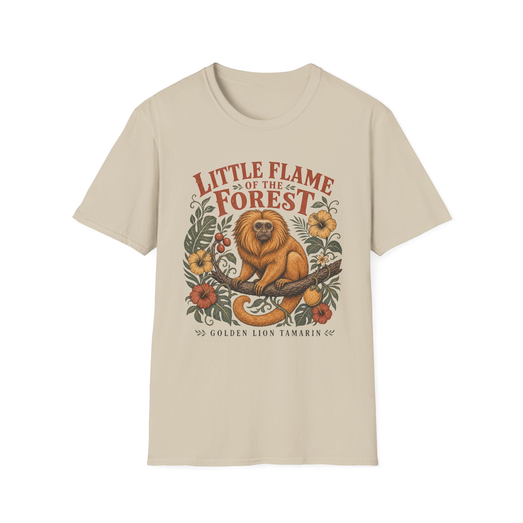 Golden Lion Tamarin Little Flame Tee