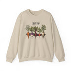 Crop Top Crewneck Sweatshirt