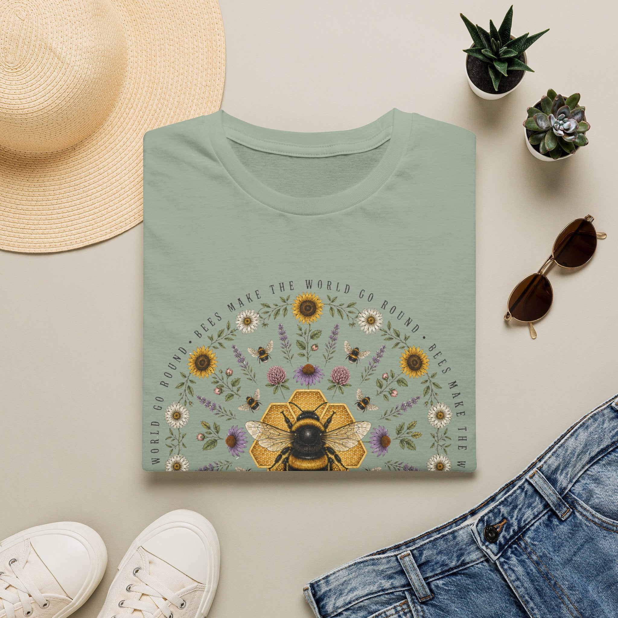 Bees Make The World Go Round Tee