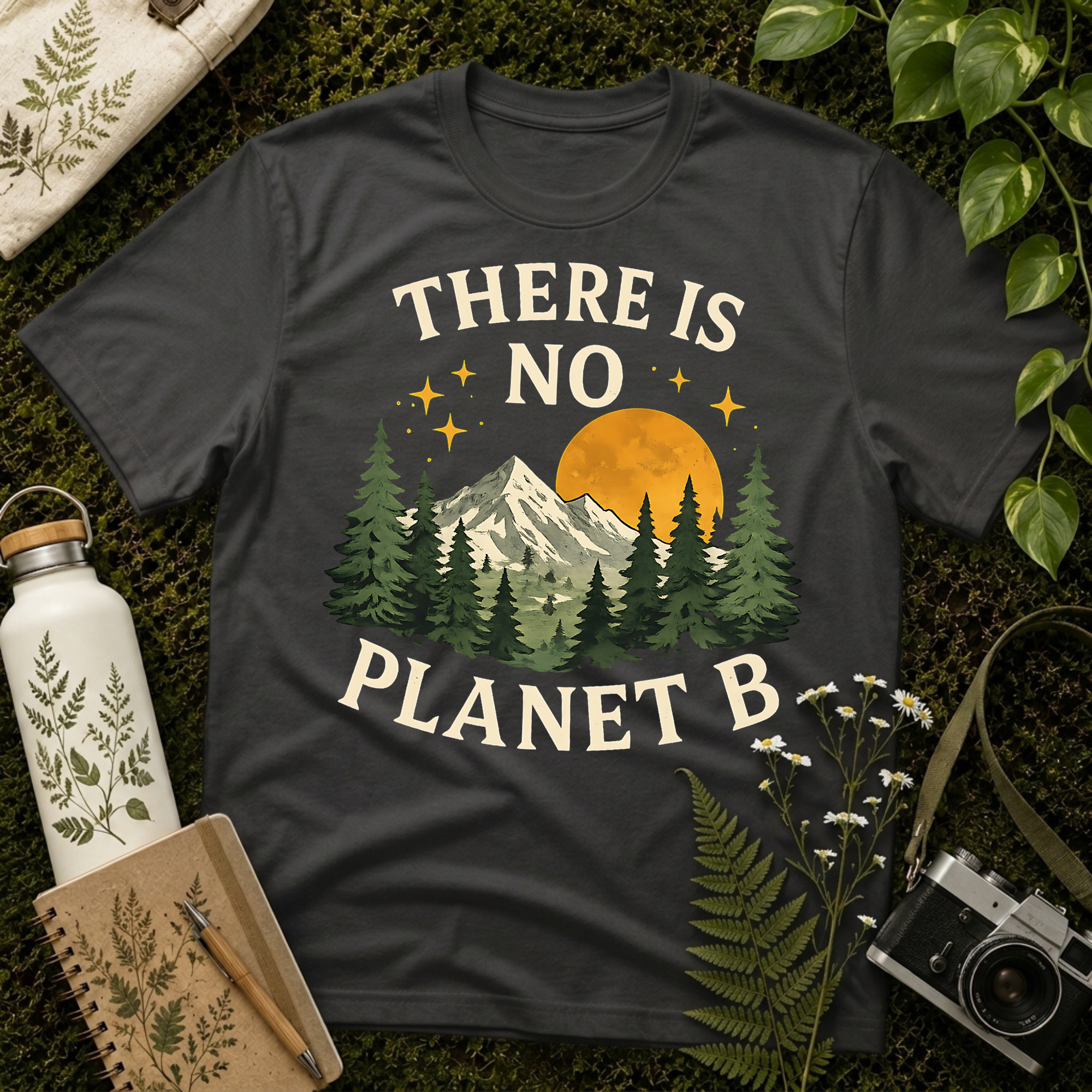 There Is No Planet B Stars Tee