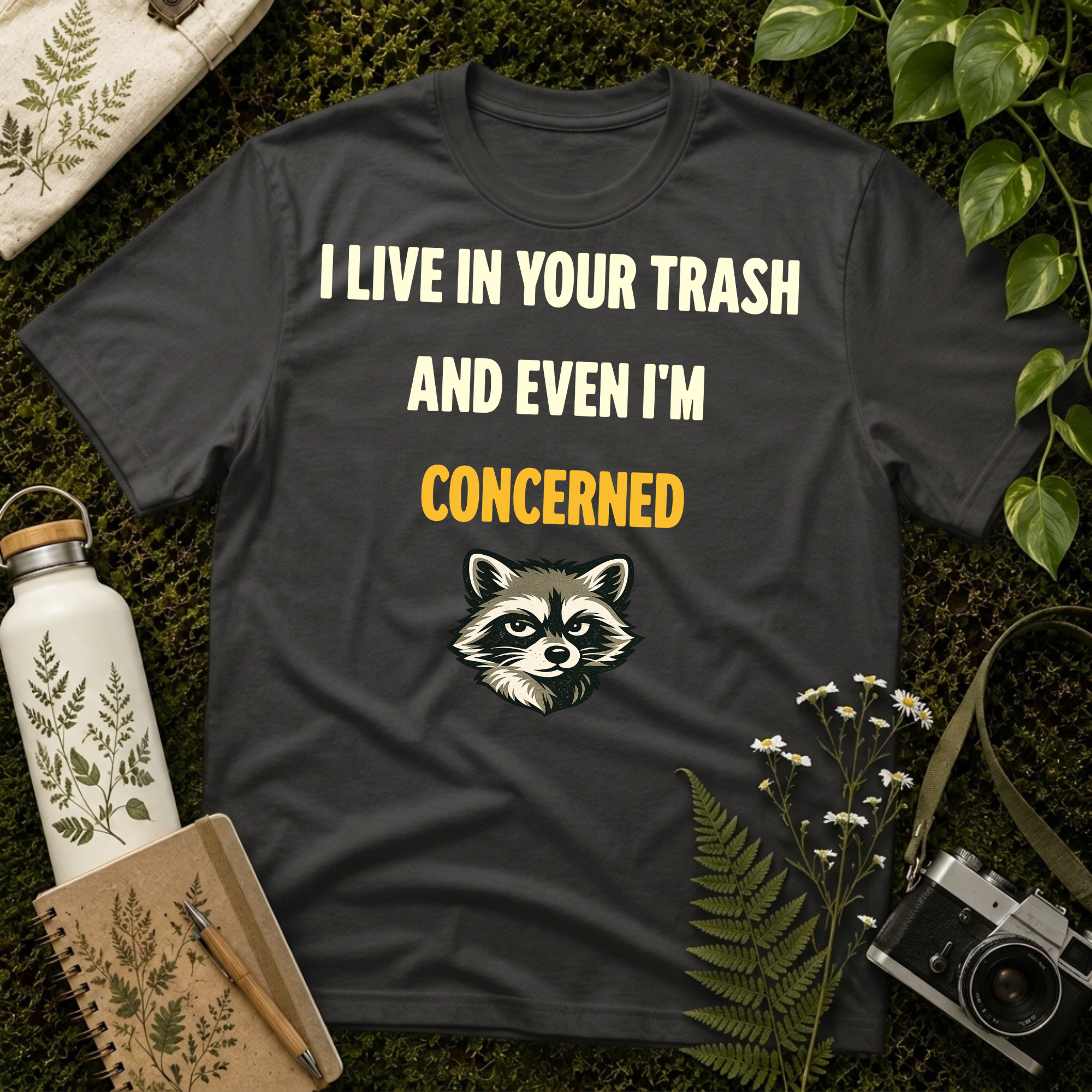 Even I'm Concerned Face Tee