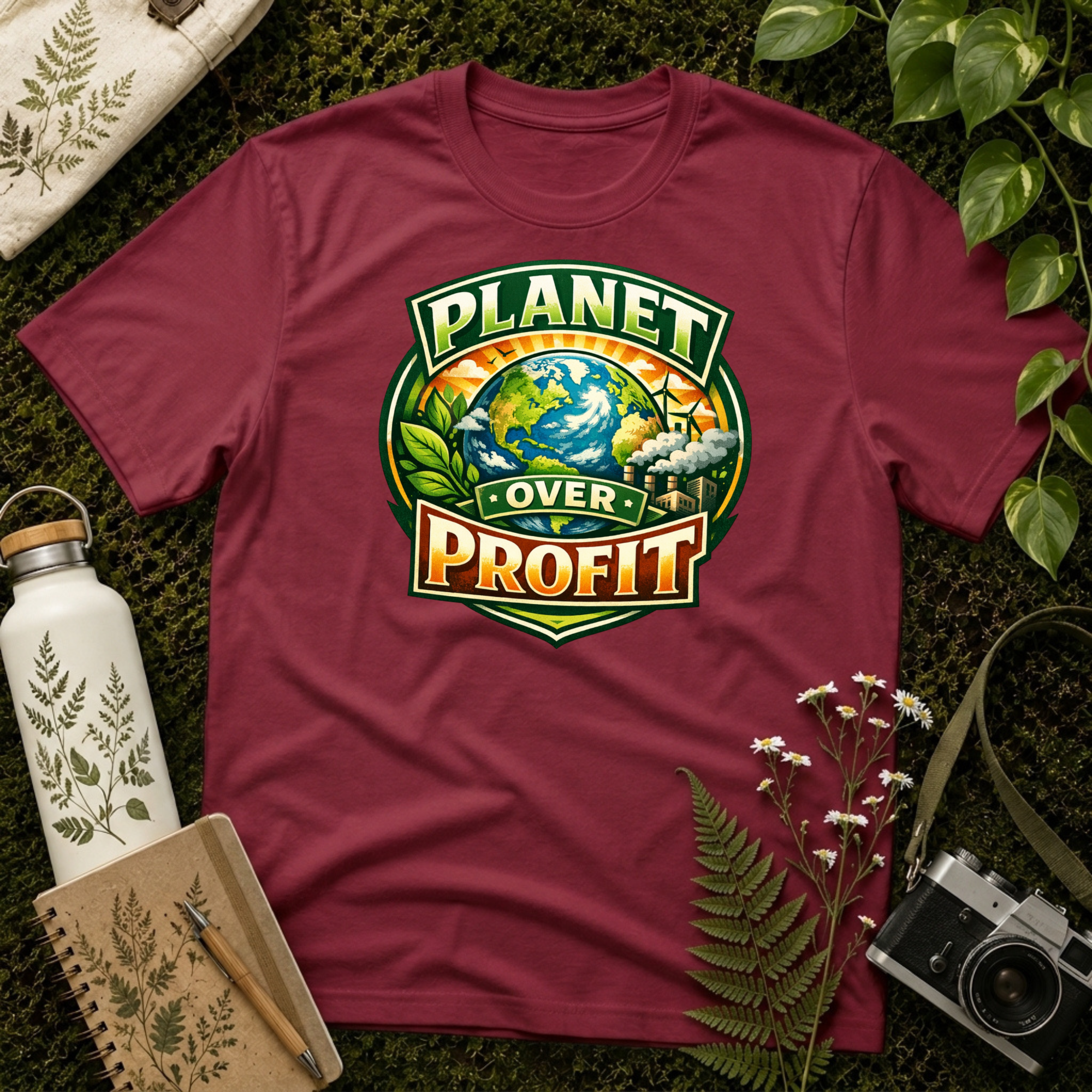 Planet Over Profit Tee