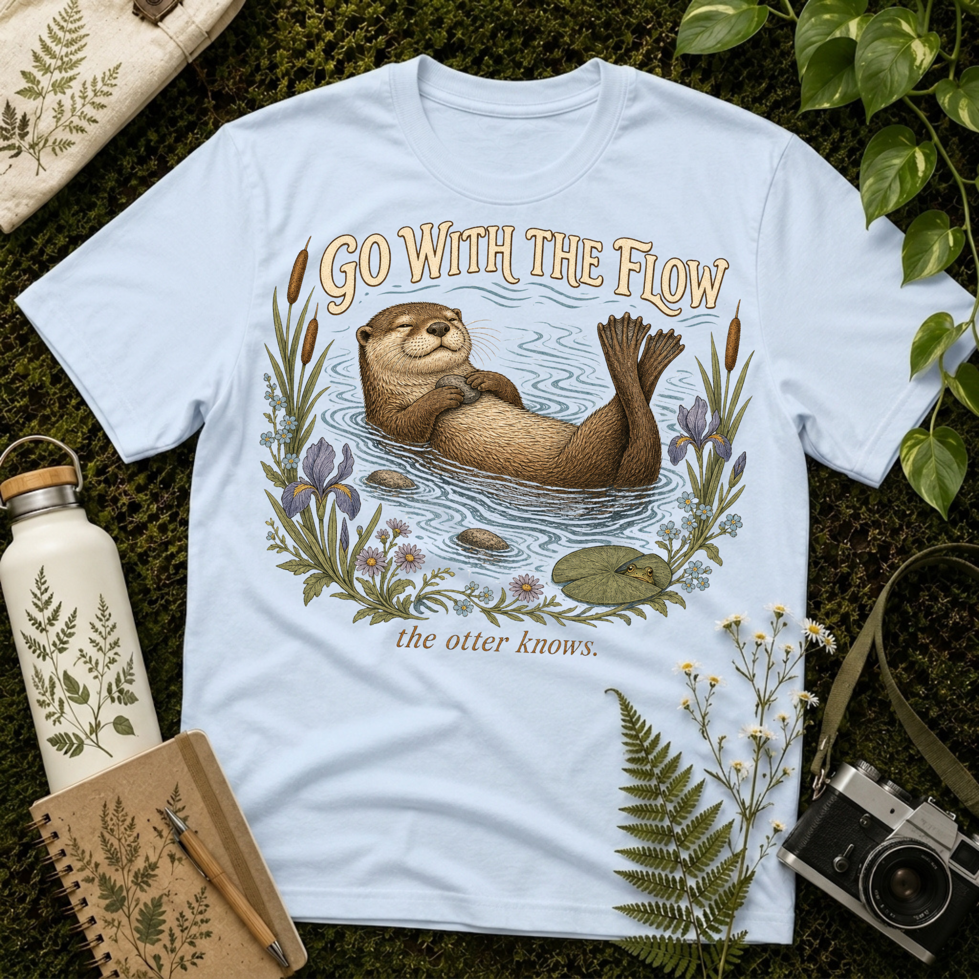 Go With The Flow Tee
