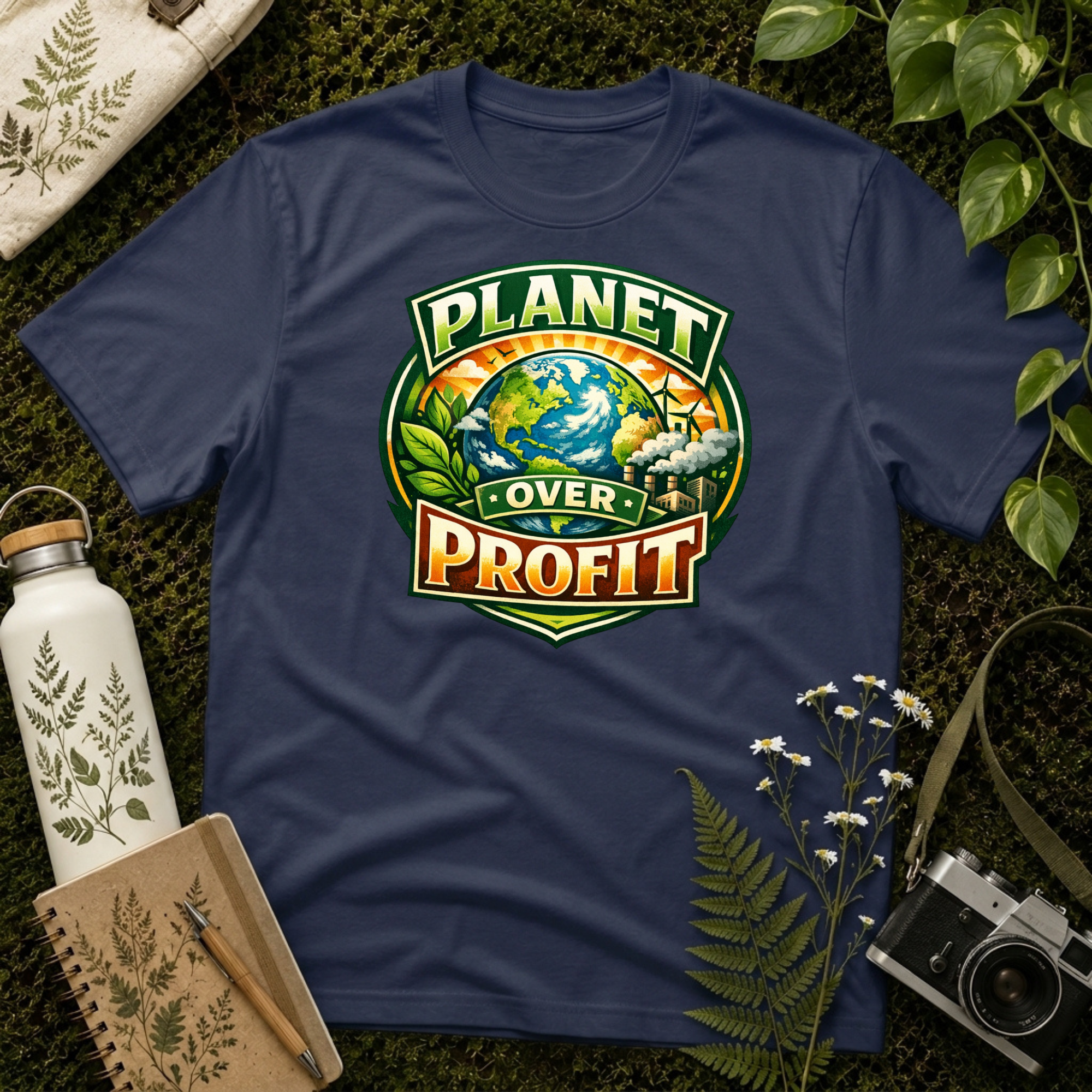 Planet Over Profit Tee