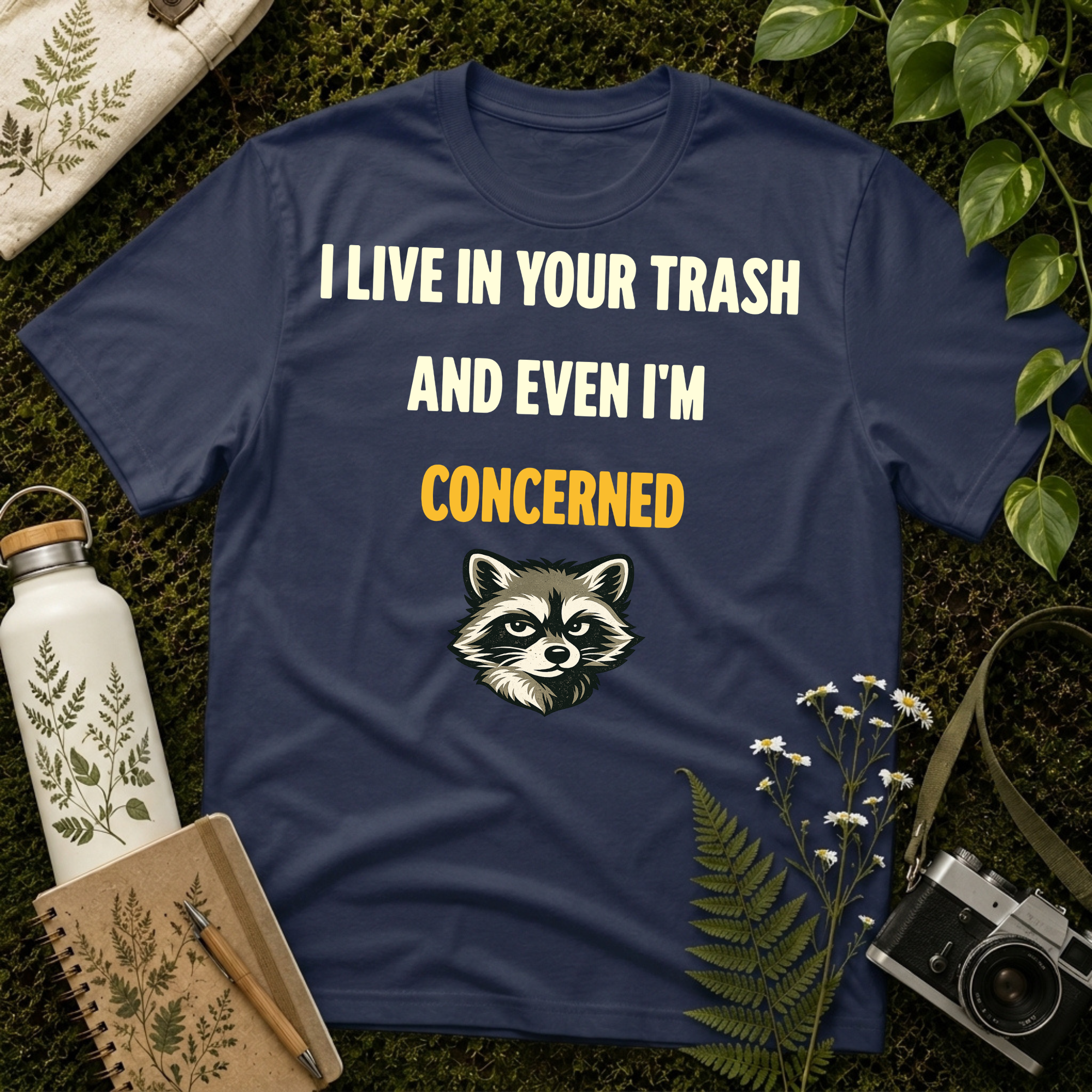 Even I'm Concerned Face Tee
