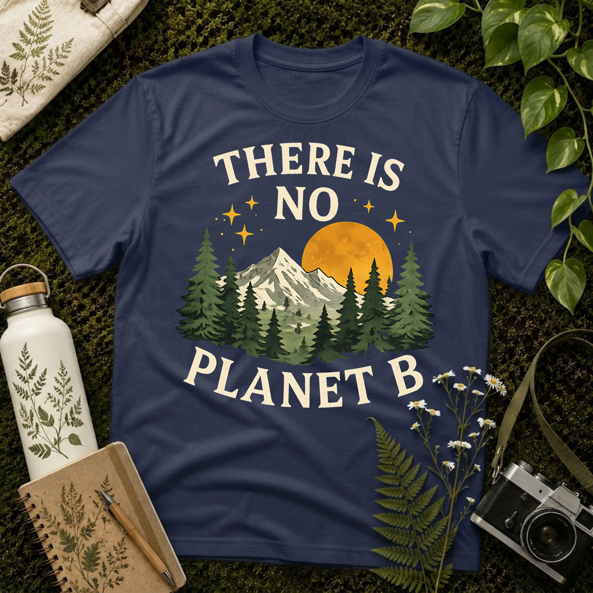 There Is No Planet B Stars Tee