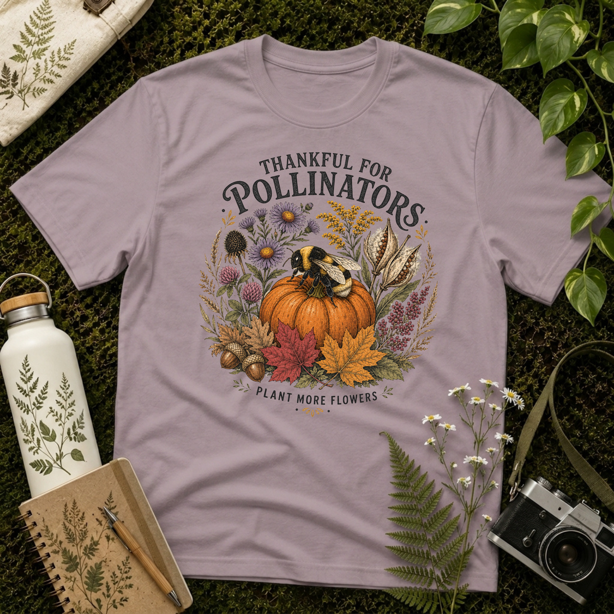Thankful For Pollinators Tee