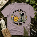 Plant Trees Start Riots Watering Can Tee