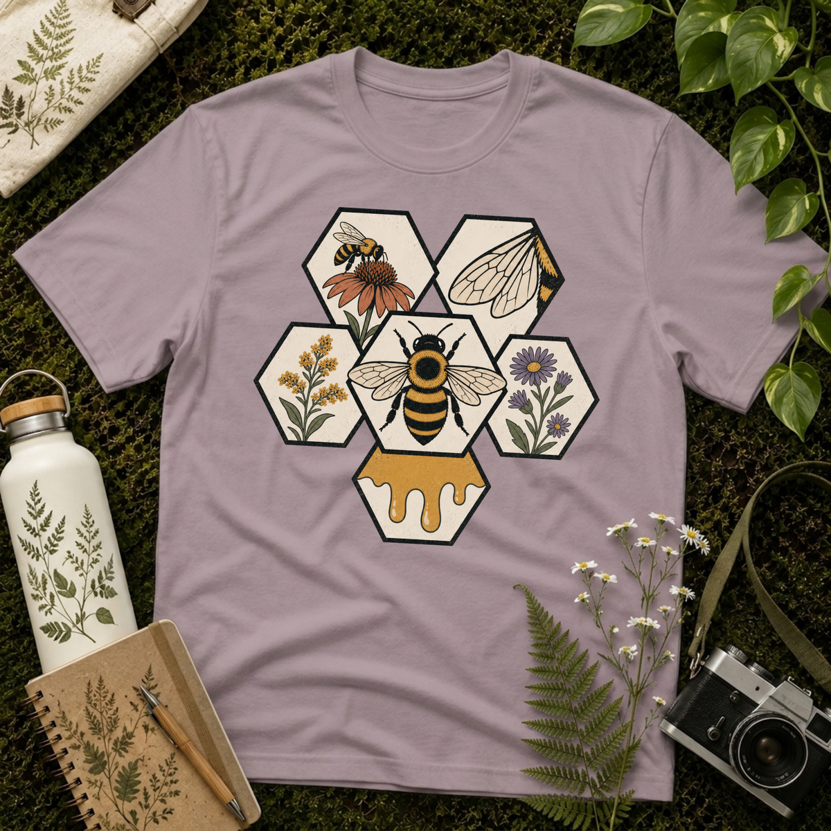 Bee Honeycombs Tee