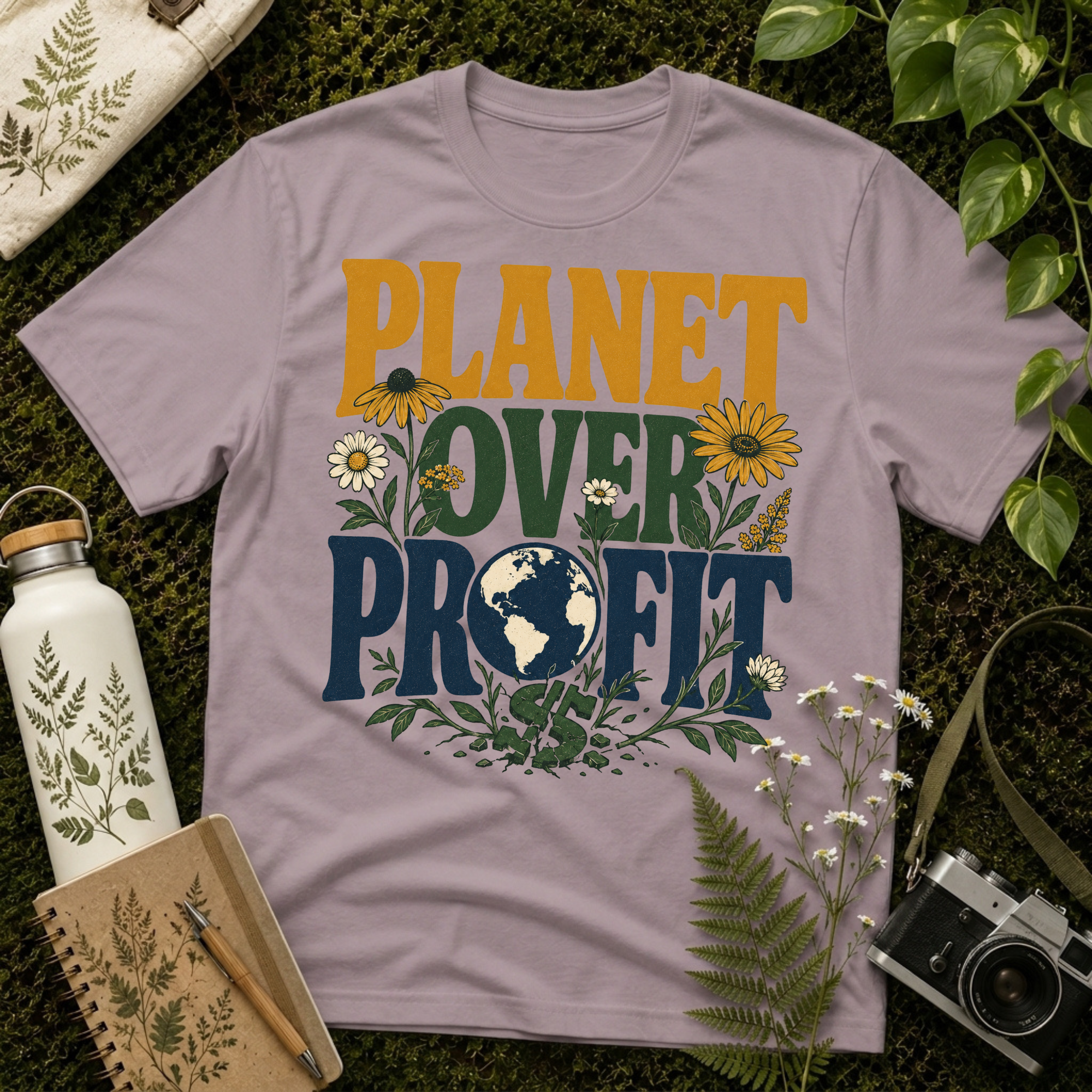 Planet Over Profit Tee
