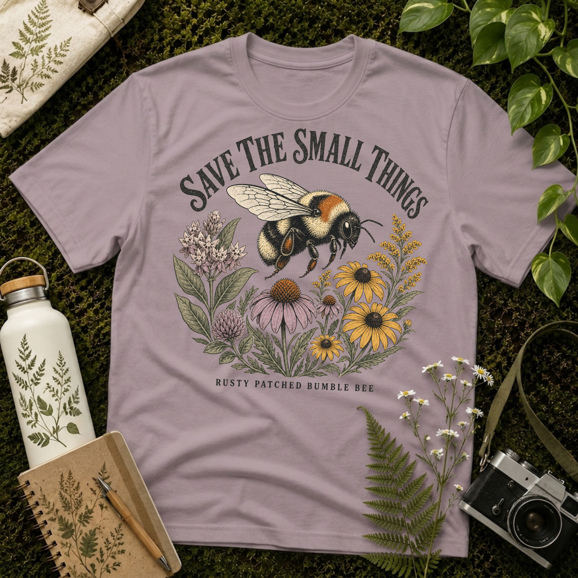 Rusty Patched Bumble Bee Tee