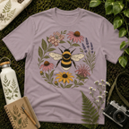 Bee Flower Circle Tee