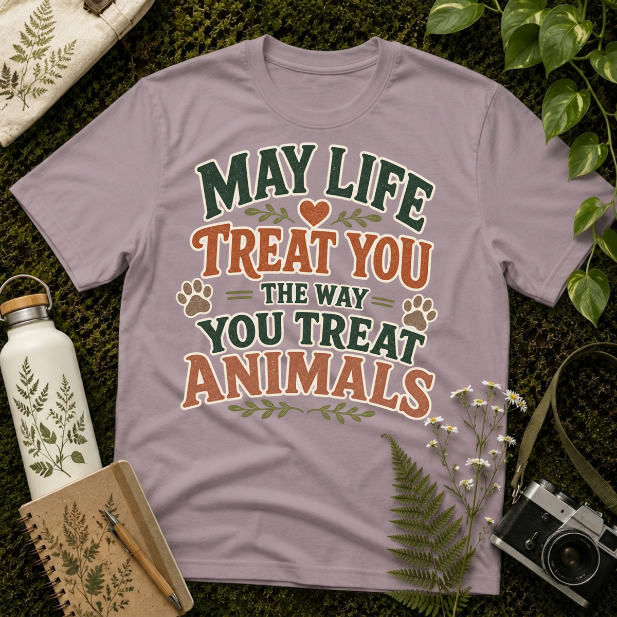 May Life Treat You The Way You Treat Animals Tee
