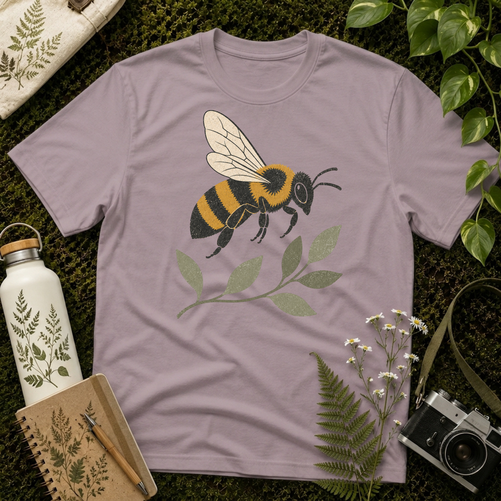 Bee and Leaves Tee