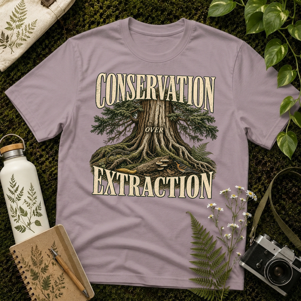 Conservation Over Extraction Tee