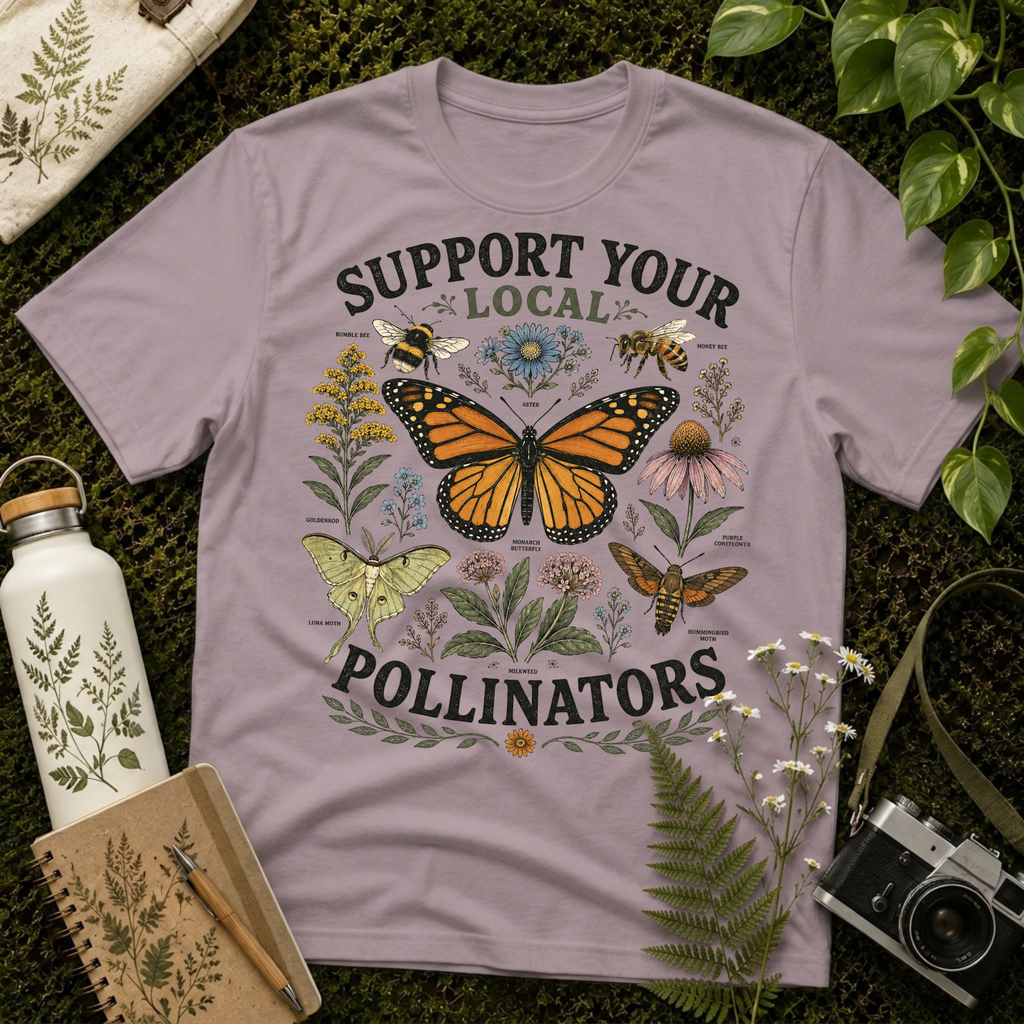 Support Your Local Pollinators Tee
