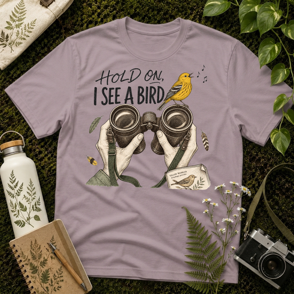 Hold On I See A Bird Tee