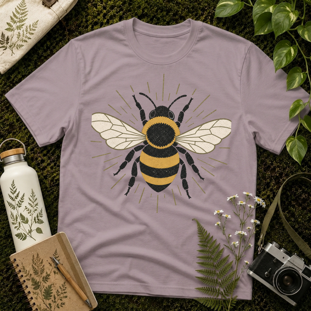 Bee and Lines Tee