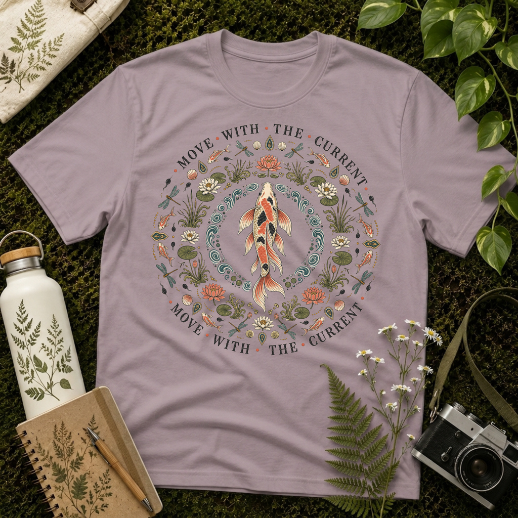 Koi Move Mandala Tee