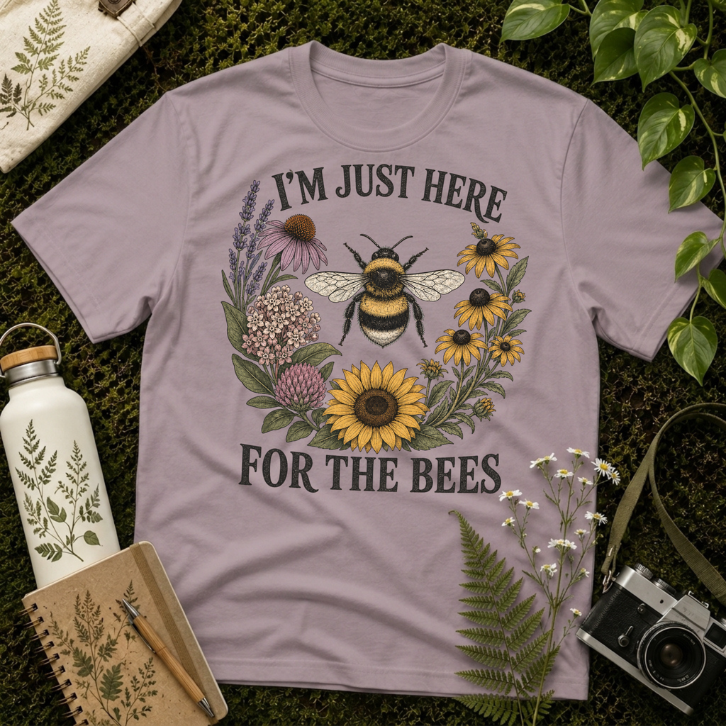 I'm Just Here For The Bees Tee
