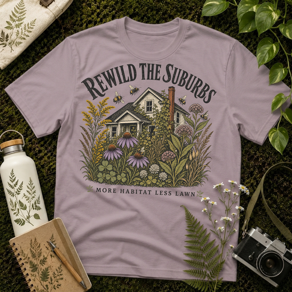 Rewild The Suburbs Tee