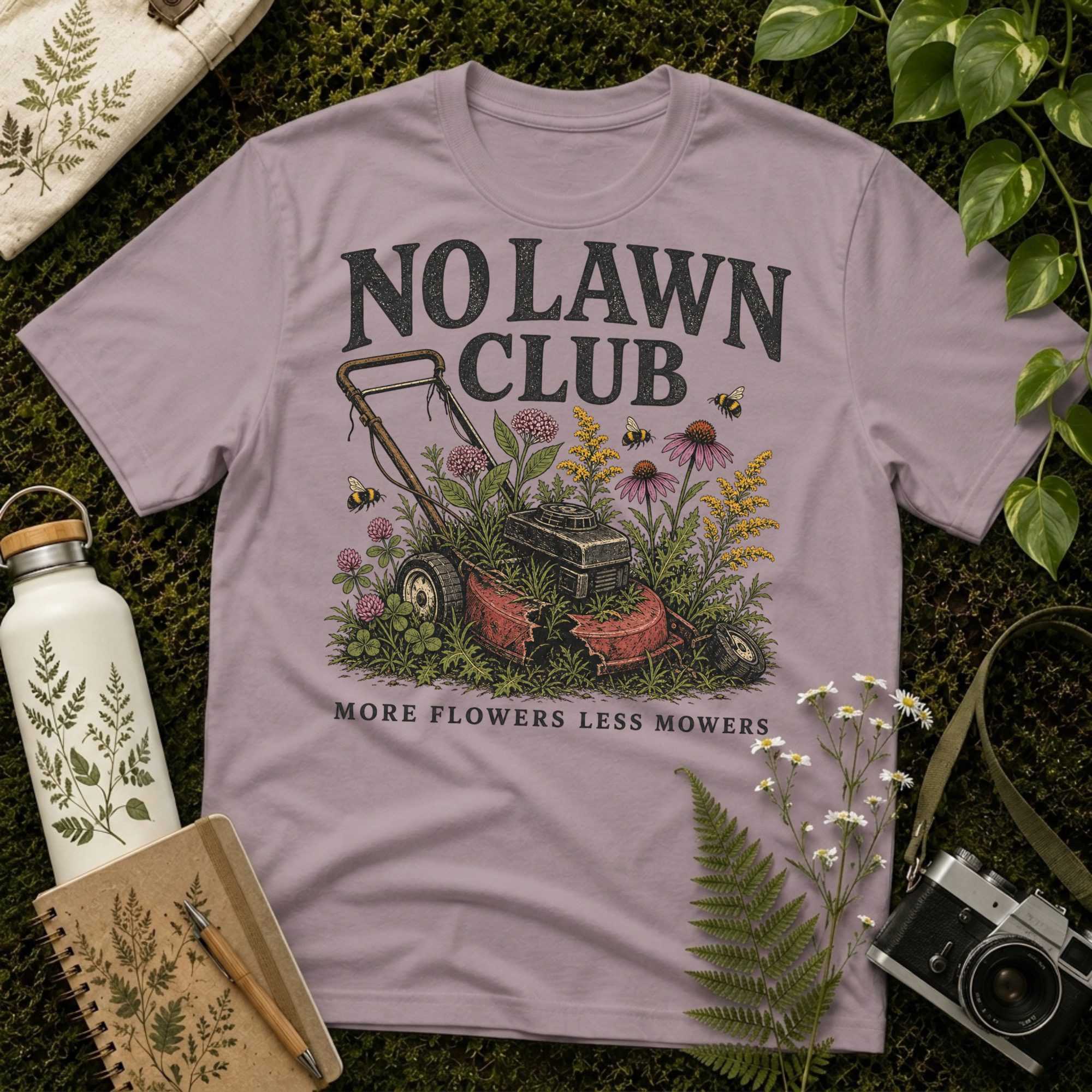 No Lawn Club Tee