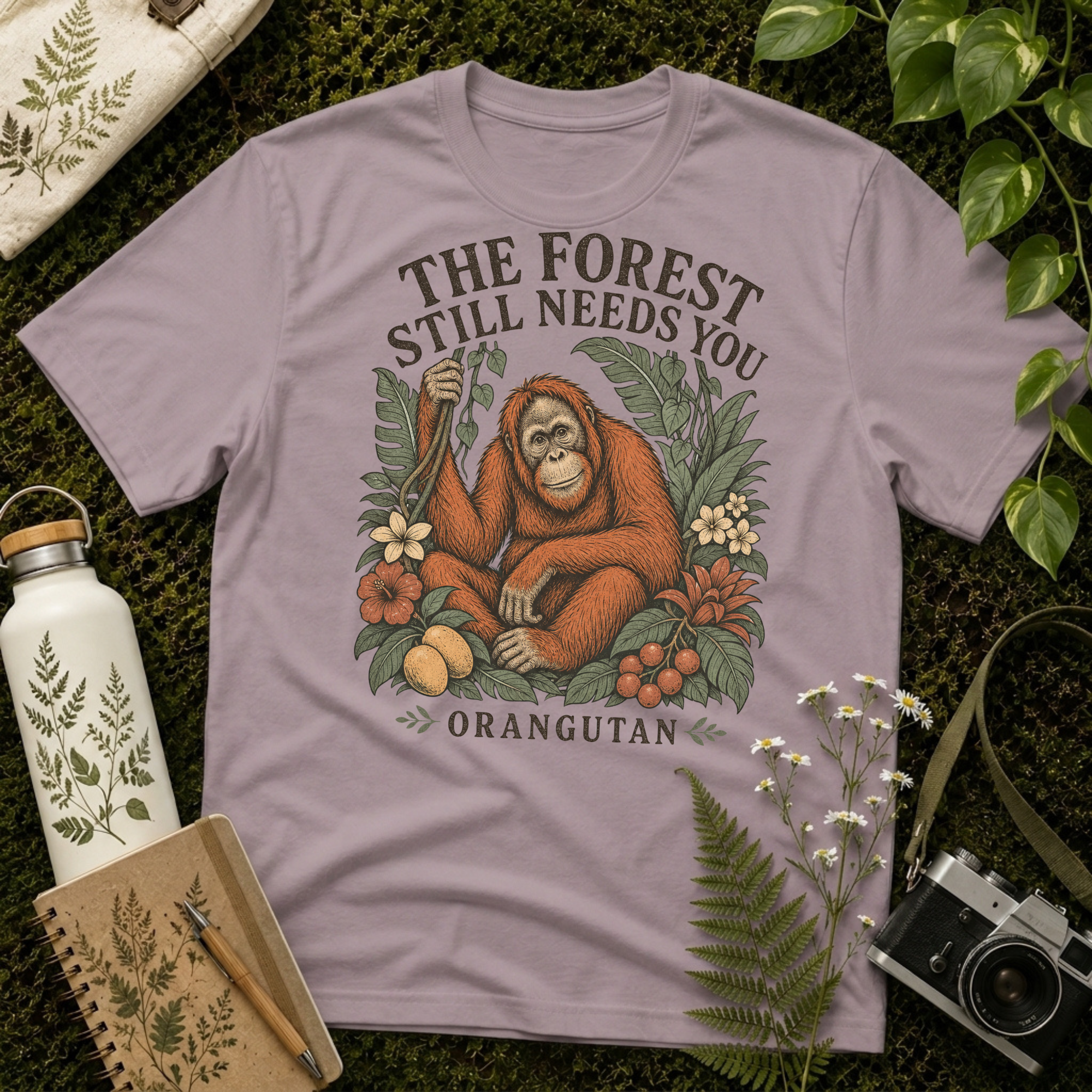 Orangutan The Forest Tee
