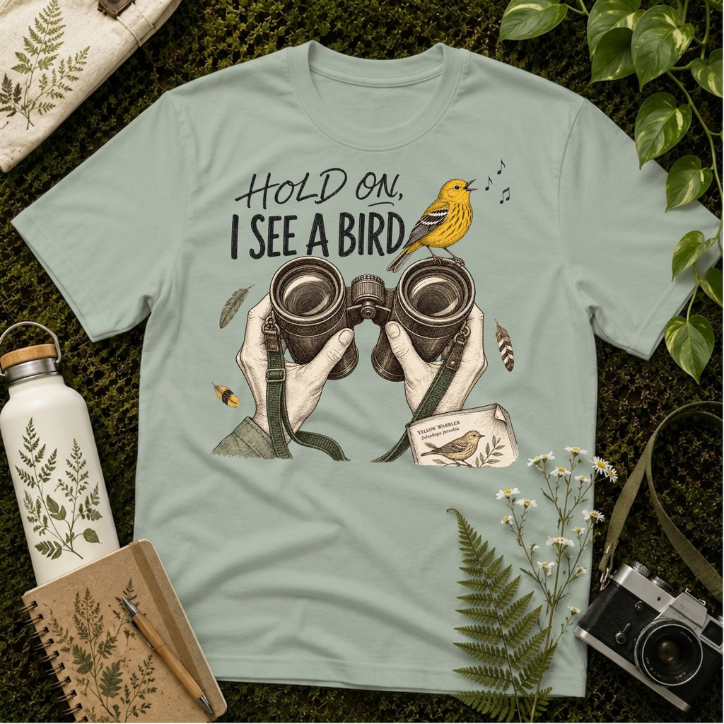 Hold On I See A Bird Tee