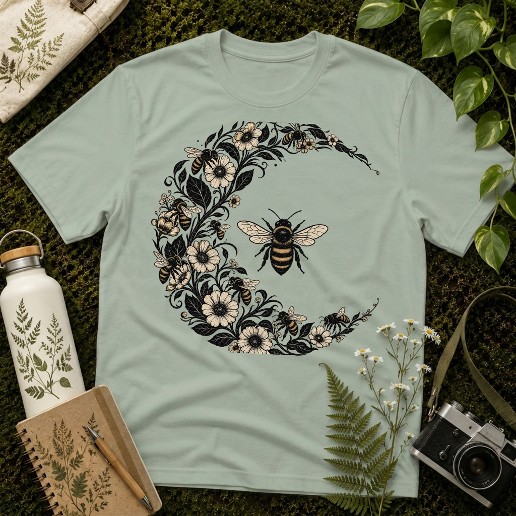 Bee Crescent Tee