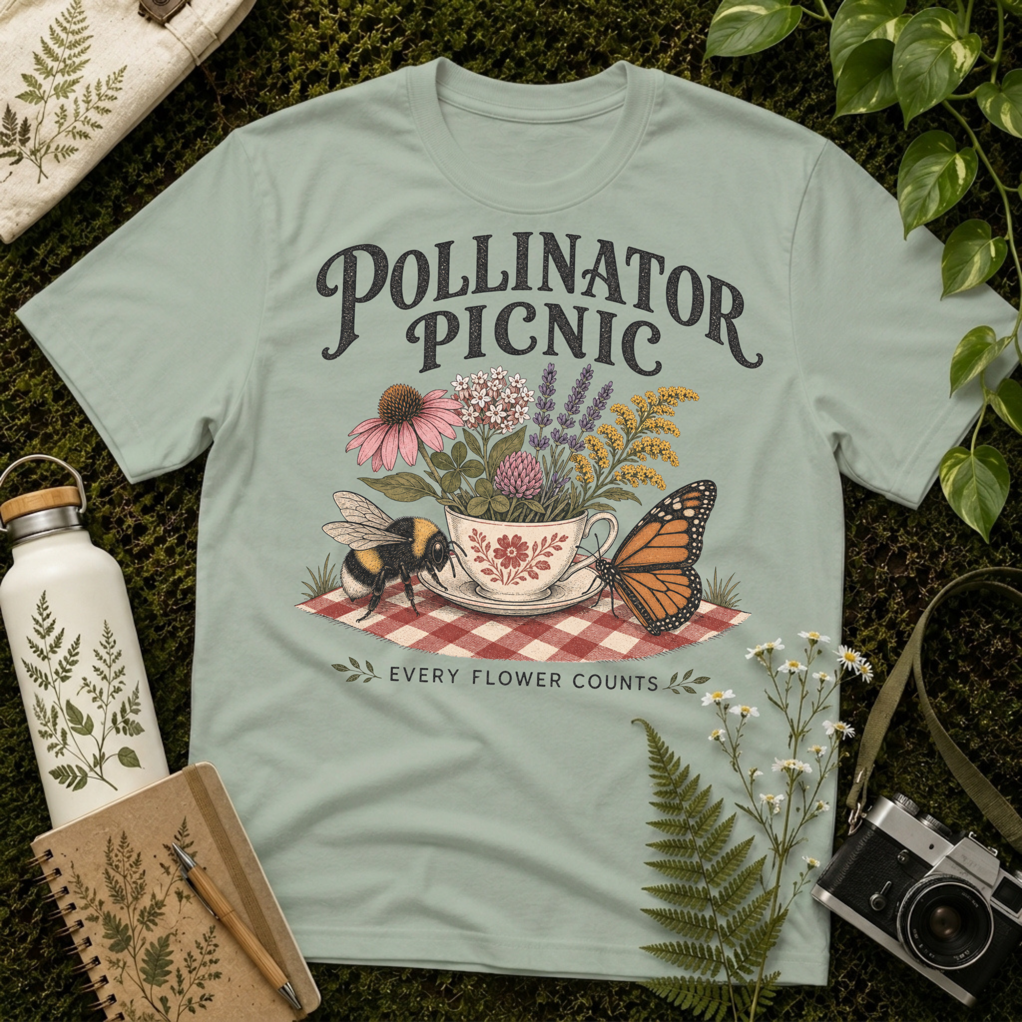 Pollinator Picnic Tee