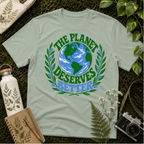The Planet Deserves Better B+G Tee