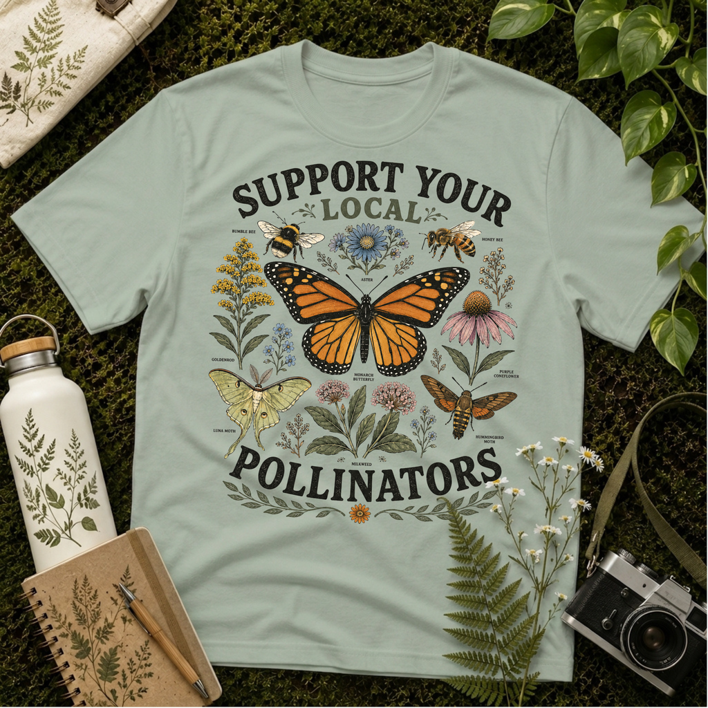 Support Your Local Pollinators Tee