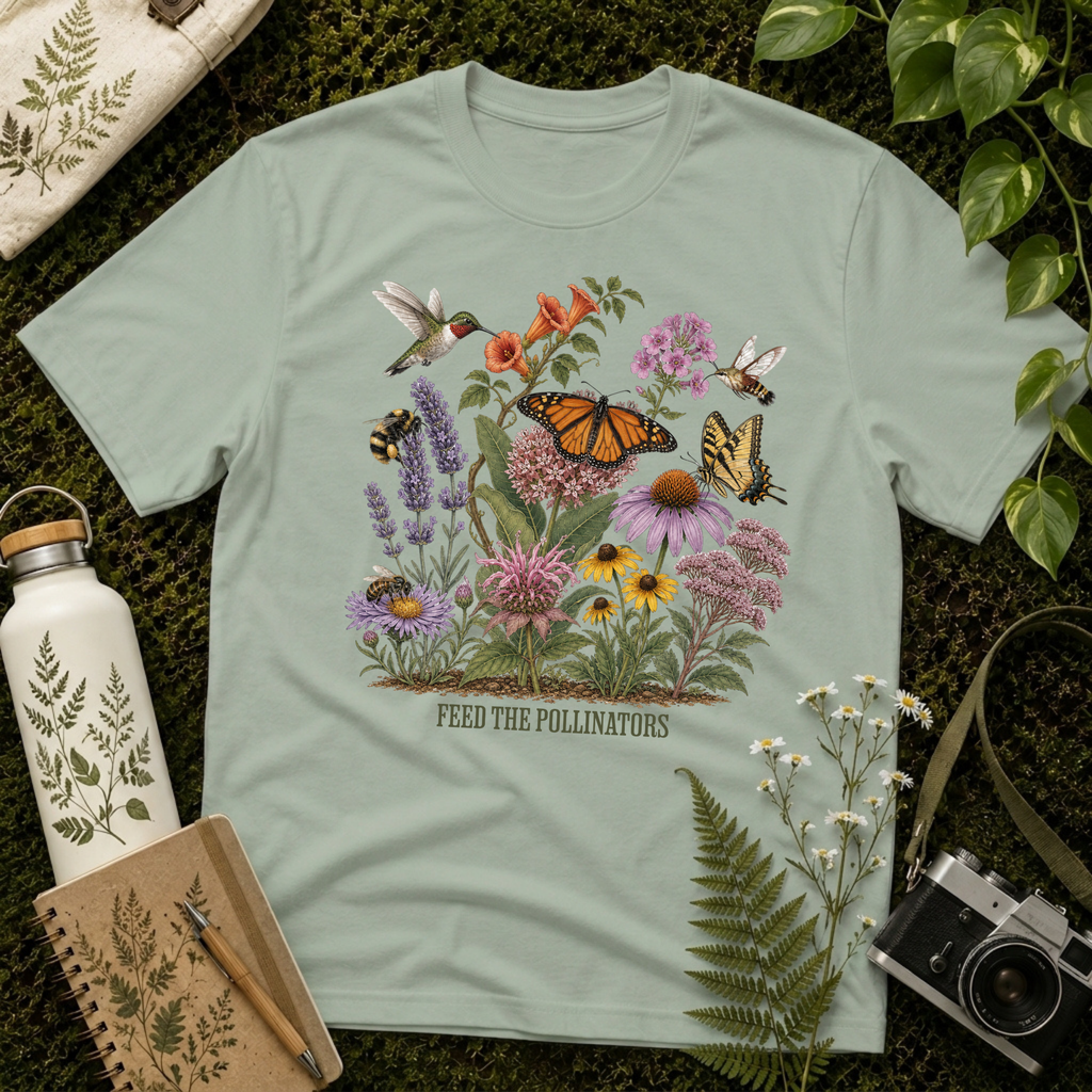 Feed The Pollinators 5 Tee