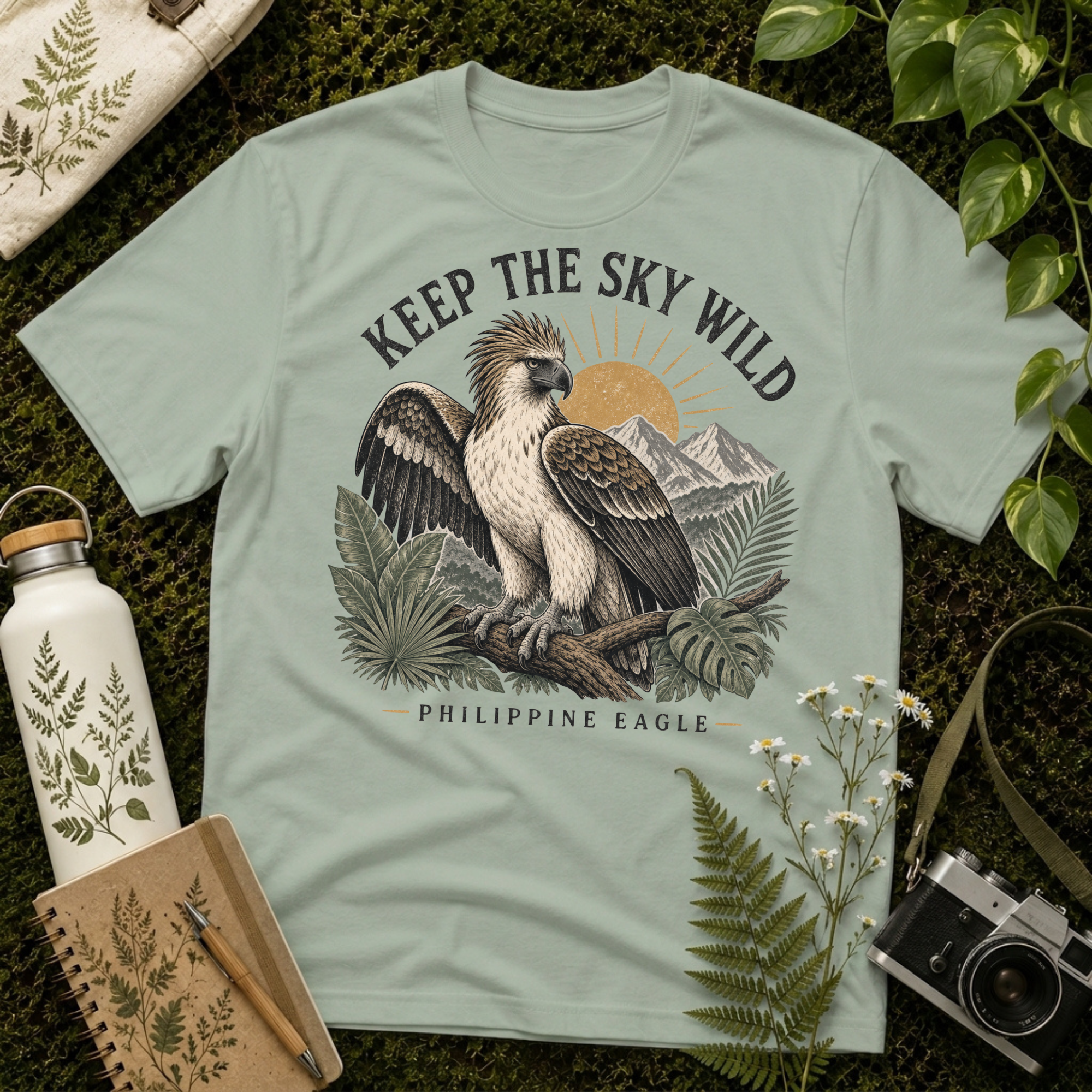 Philippine Eagle Keep The Sky Wild Tee