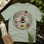 Bee Flower Circle Tee