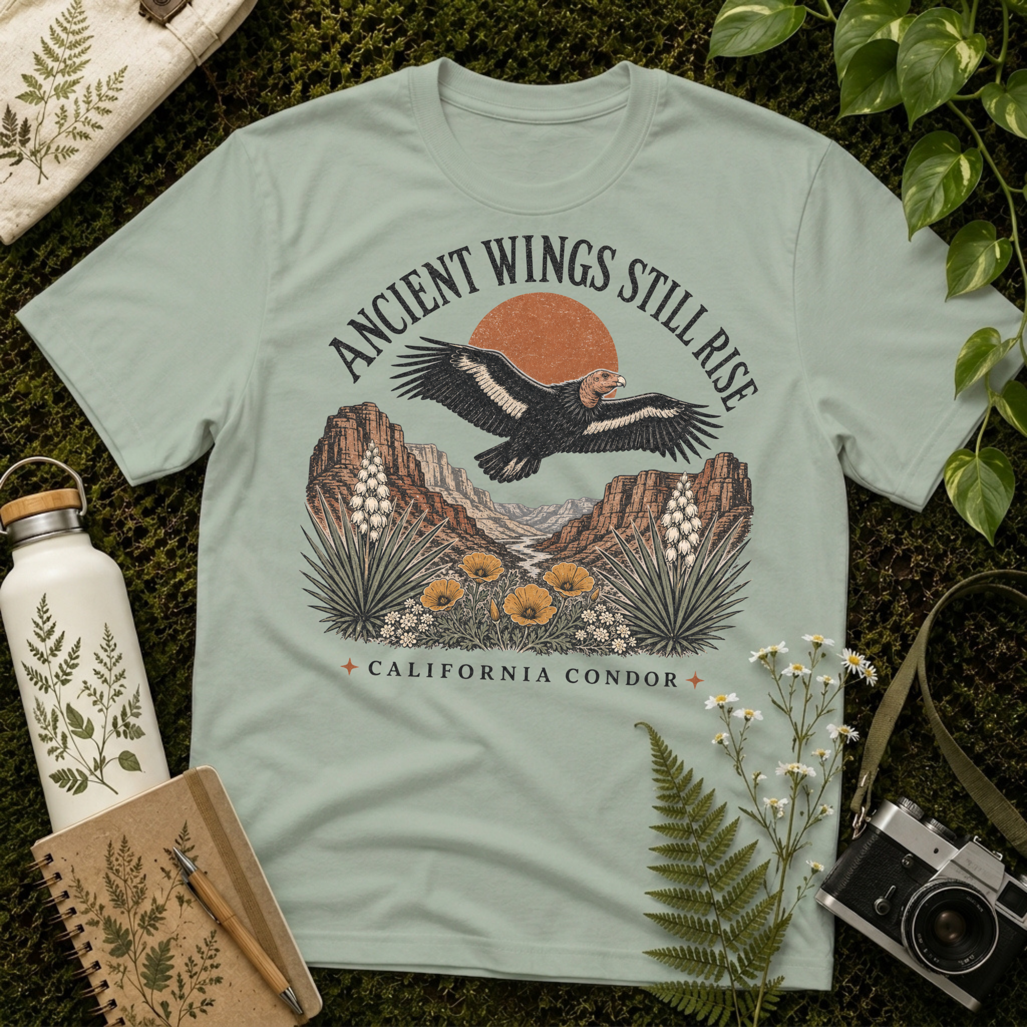 California Condor Ancient Wings Tee