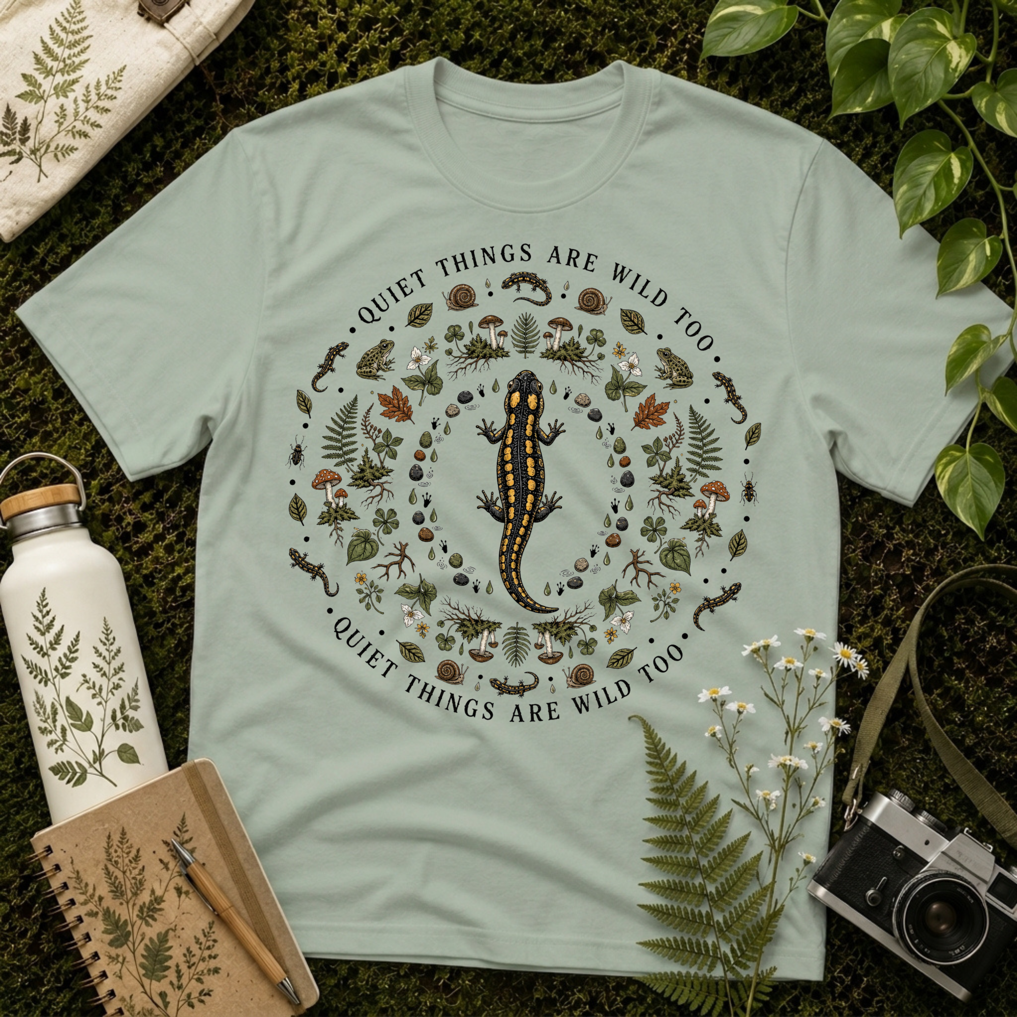 Salamander Mandala Tee