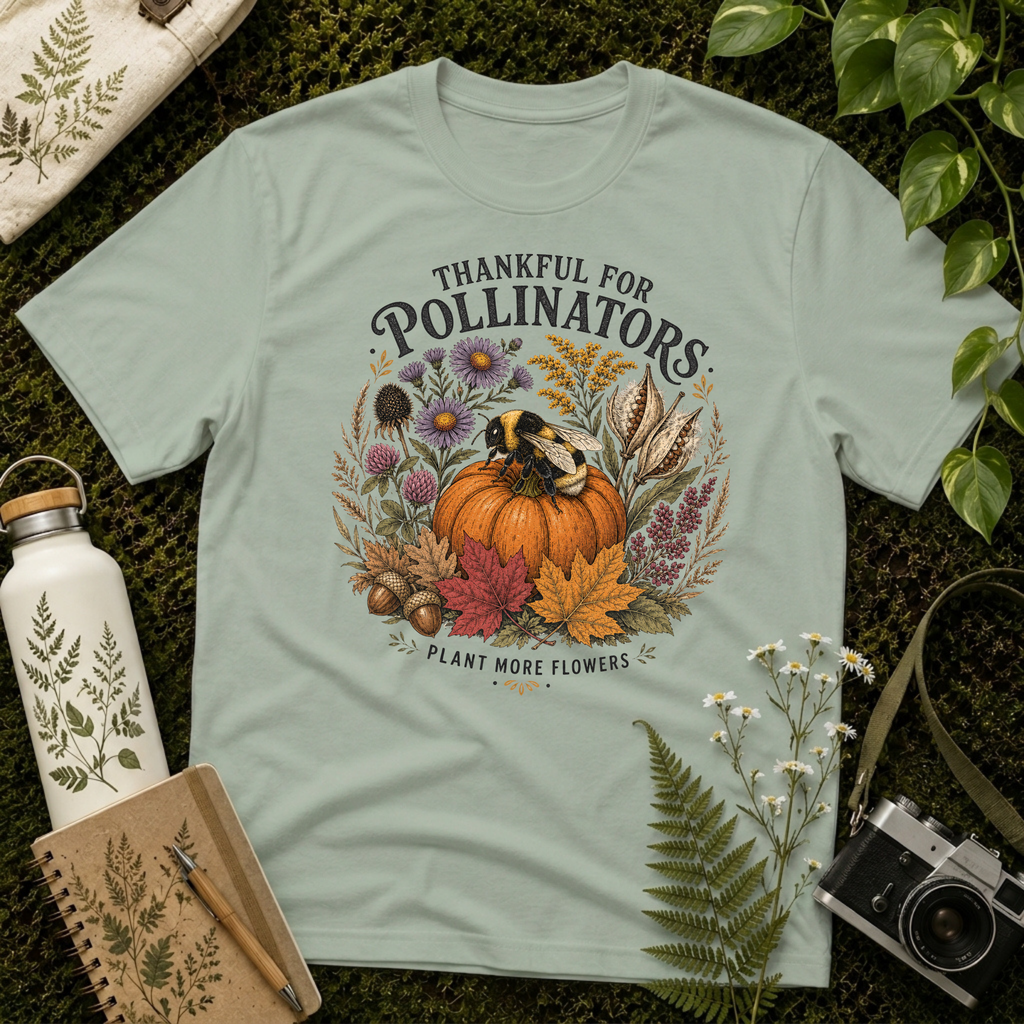 Thankful For Pollinators Tee